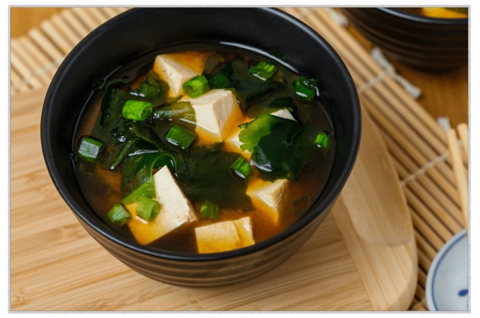 Традиционные японские блюда - мисо суп